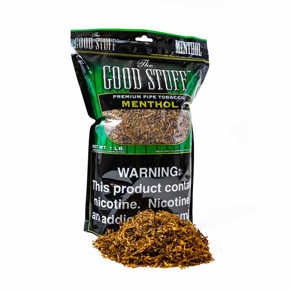 Good Stuff Pipe Tobacco 1 lb (16oz) - Menthol