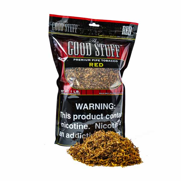 Good Stuff Pipe Tobacco 1 lb (16oz) - Red