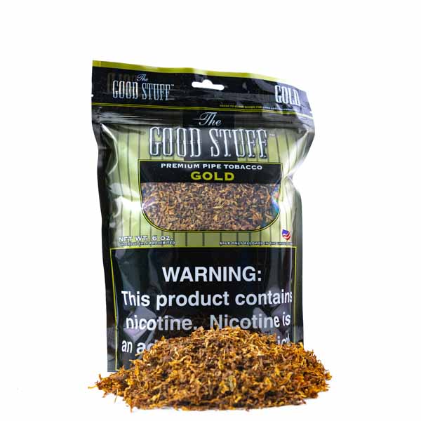 Good Stuff Pipe Tobacco 6 oz - Gold