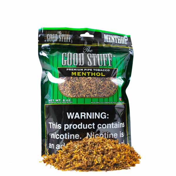 Good Stuff Pipe Tobacco 6 oz - Menthol