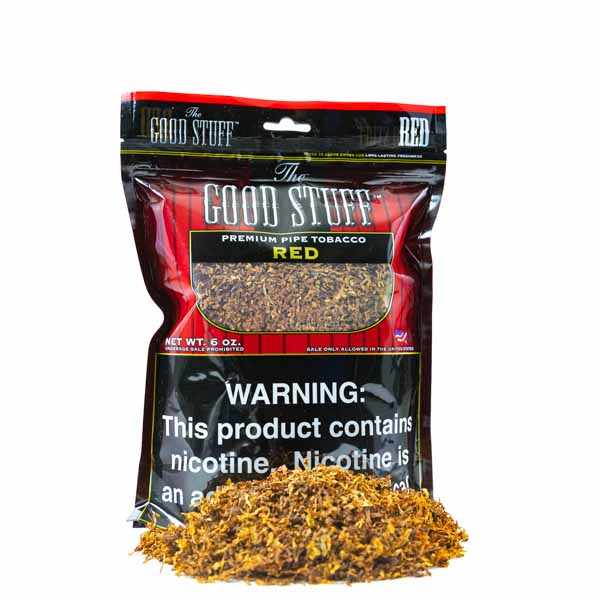 Good Stuff Pipe Tobacco 6 oz - Red