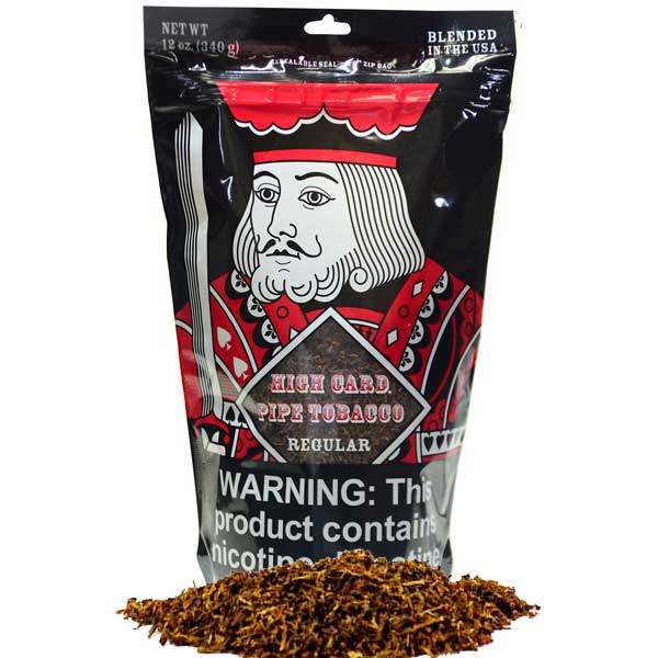 High Card Pipe Tobacco 12 oz - Regular