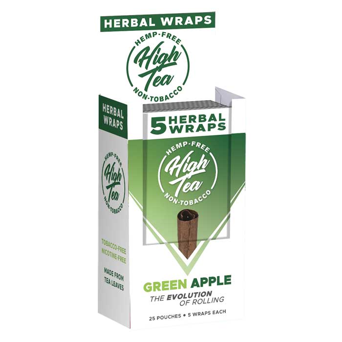 High Tea Herbal Wrap Pouch - Green Apple