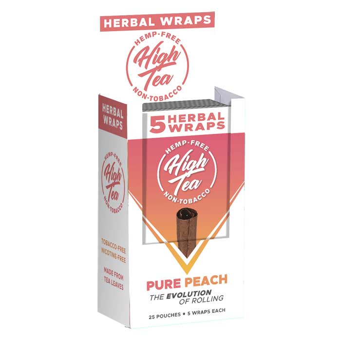 High Tea Herbal Wrap Pouch - Pure Peach