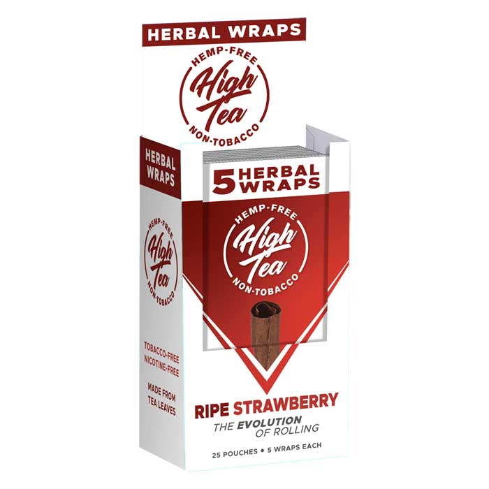 High Tea Herbal Wrap Pouch - Ripe Strawberry