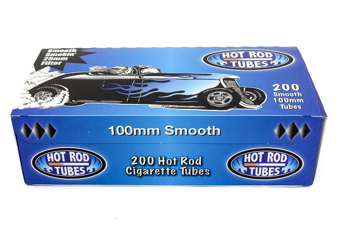 Hot Rod tubes 200 ct. Smooth 100mm