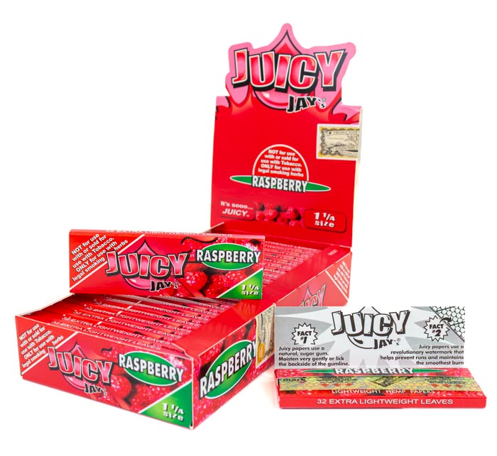 Juicy Jay's Flavored Rolling Papers - Raspberry