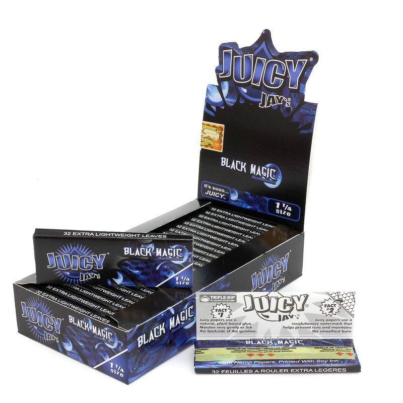 Juicy Jay's Flavored Rolling Papers - Black magic