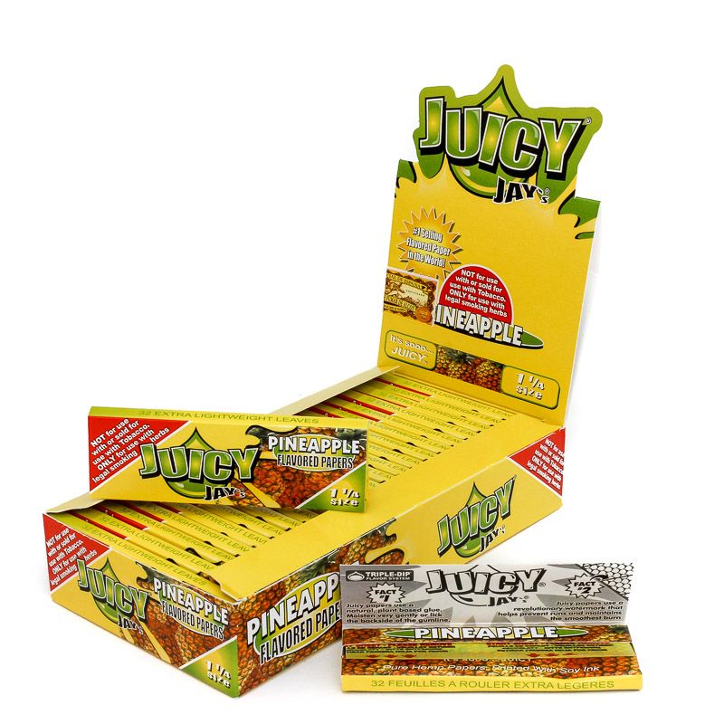 Juicy Jay's Flavored Rolling Papers - Pineapple