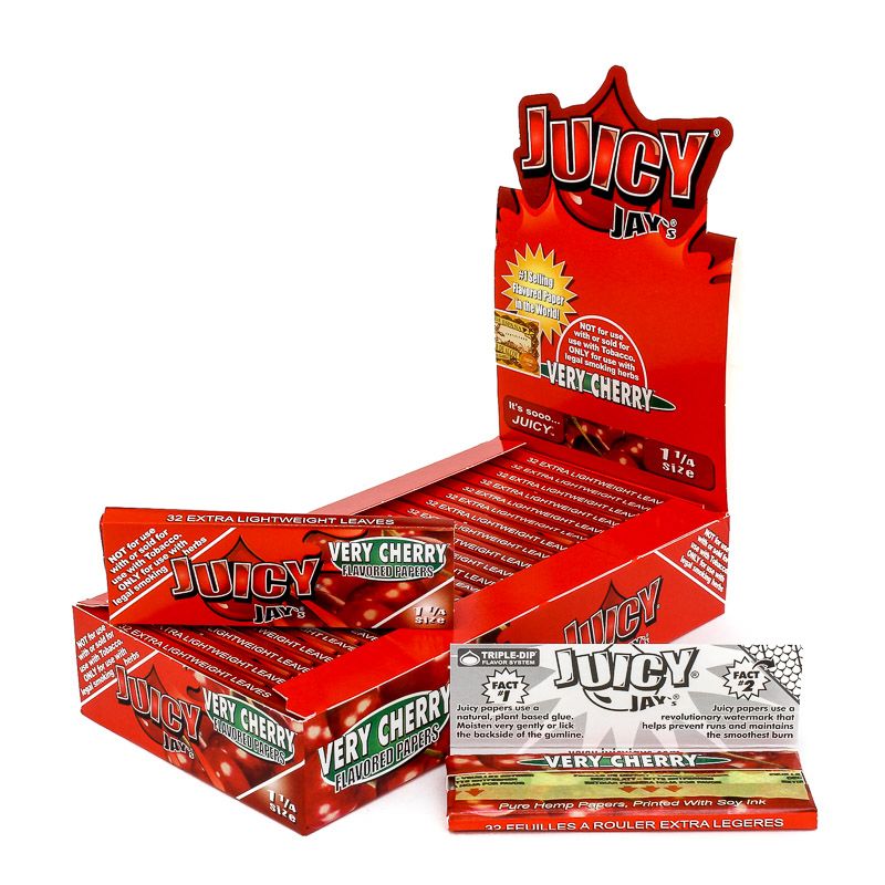 Juicy Jay's Flavored Rolling Papers - Very Cherry