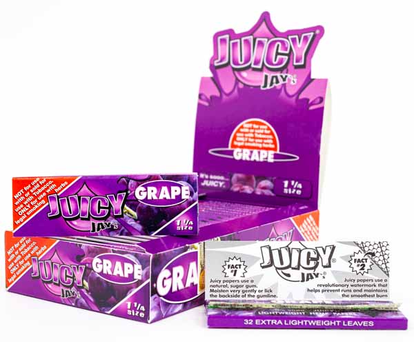Juicy Jay's Flavored Rolling Papers - Grape