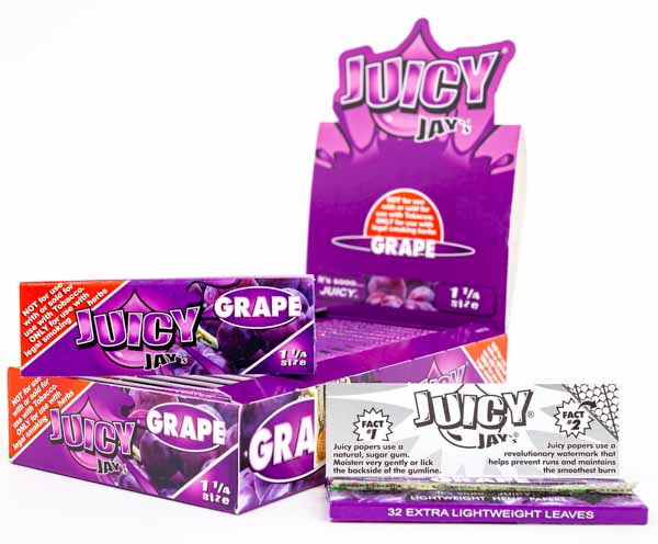 Juicy Jay's Flavored Rolling Papers - Grape