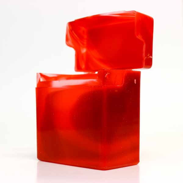 Jumbo Cigarette Case - King Size - Red