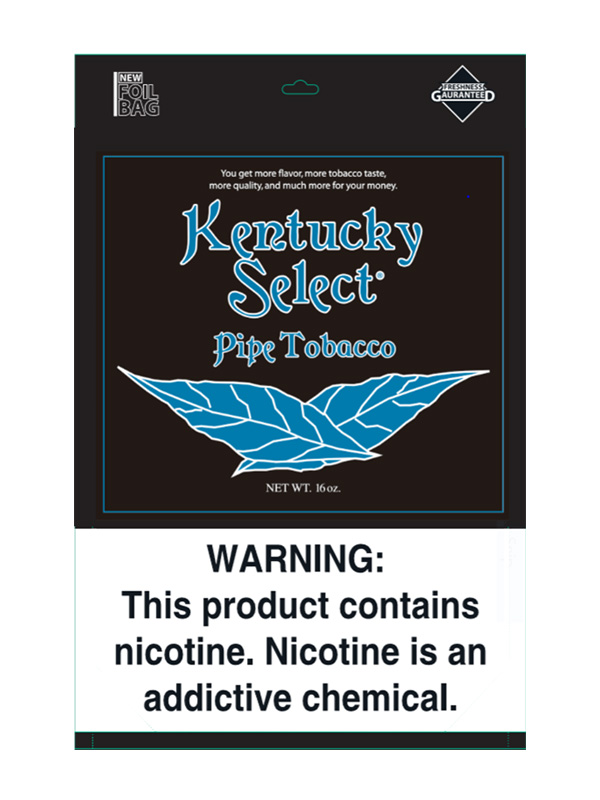 Kentucky Select Pipe Tobacco 1 lb (16oz) - Menthol Blue