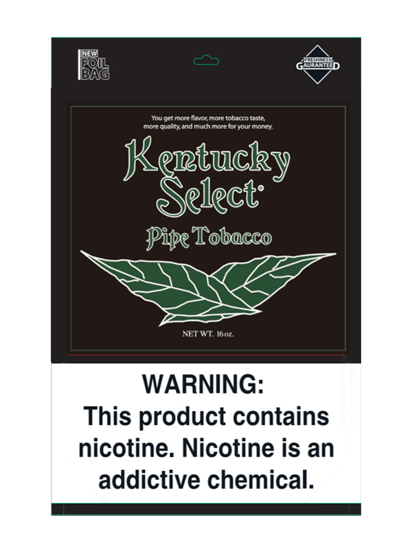 Kentucky Select Pipe Tobacco 1 lb (16oz) - Menthol Green