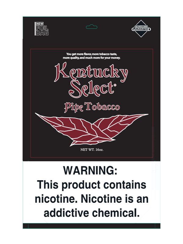 Kentucky Select Pipe Tobacco 1 lb (16oz) - Red