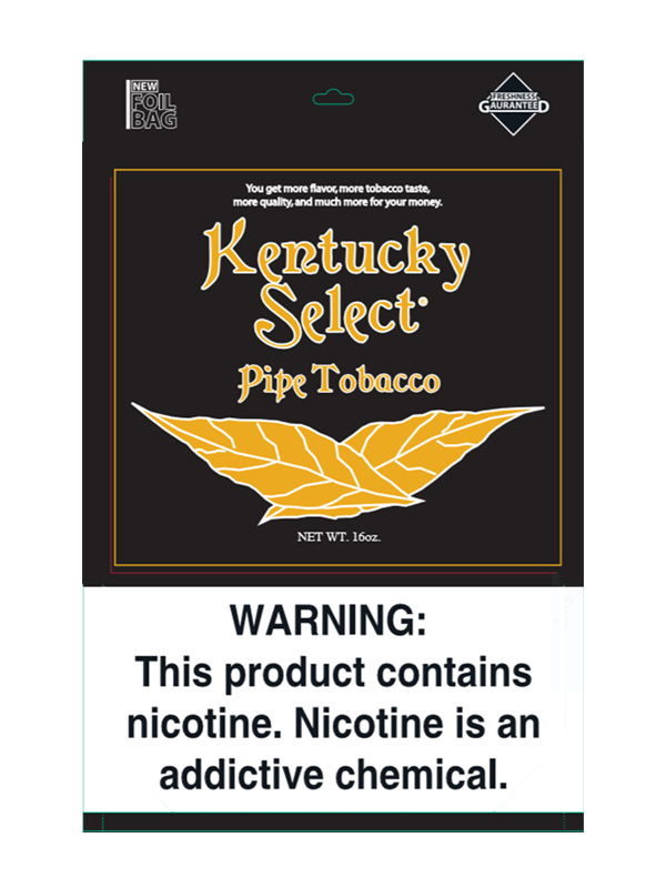Kentucky Select Pipe Tobacco 1 lb (16oz) - Gold