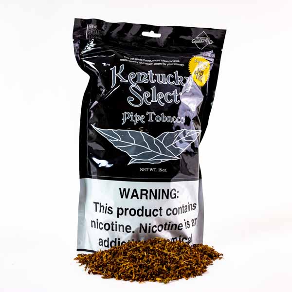 Kentucky Select Pipe Tobacco 1 lb (16oz) - Silver