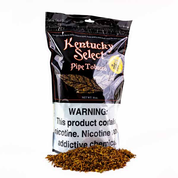 Kentucky Select Pipe Tobacco 1 lb (16oz) - Turkish Black