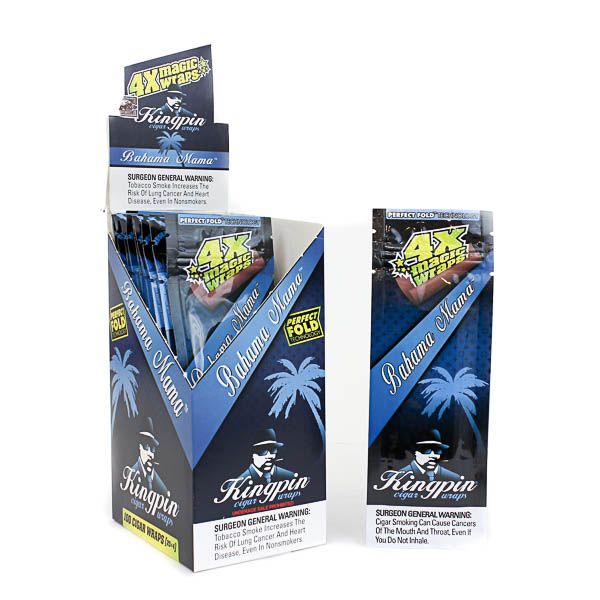 Kingpin Foil Pouch Cigar Wraps - Bahama Mama