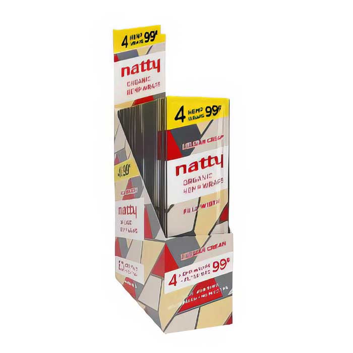 Natty Organic Hemp Blunt Wraps - Russian Cream