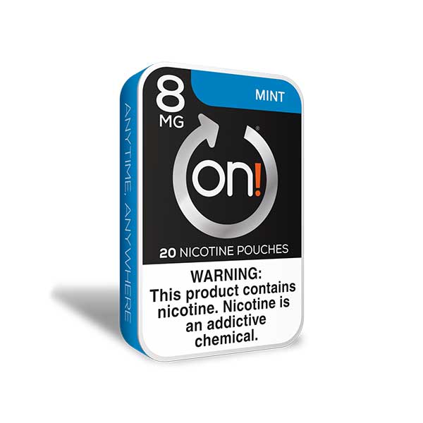 On! Nicotine Pouches - 8mg - Mint