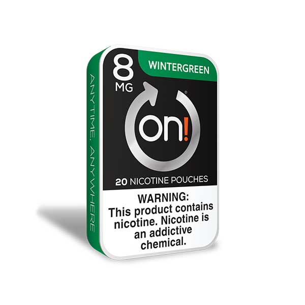 On! Nicotine Pouches - 8mg - Wintergreen