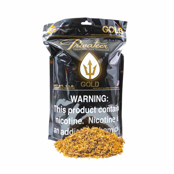Privateer Pipe Tobacco 1 lb (16oz) - Gold