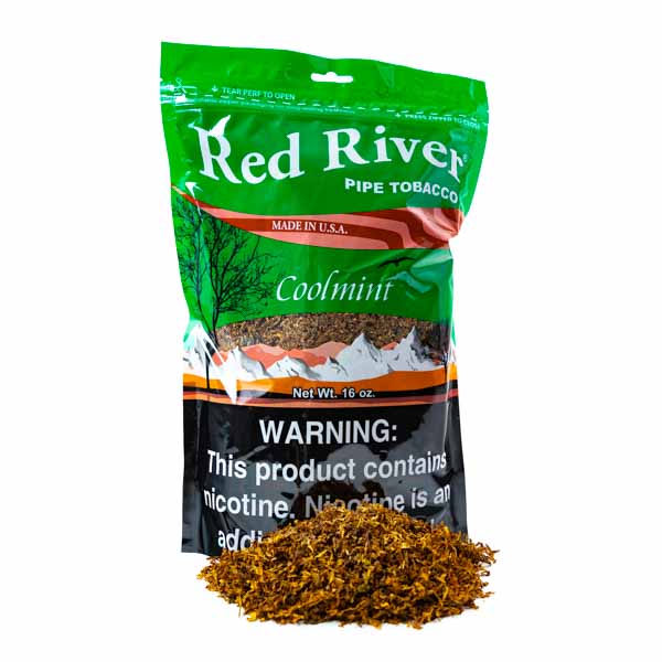Red River Pipe Tobacco 1 lb (16oz) - Cool Mint