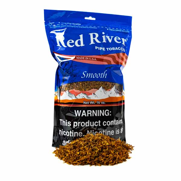 Red River Pipe Tobacco 1 lb (16oz) - Smooth