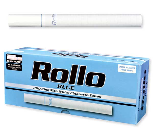 Rollo Tubes 200 ct. Blue King
