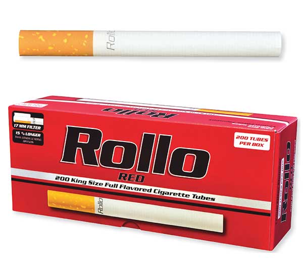 Rollo Tubes 200 ct. Red King