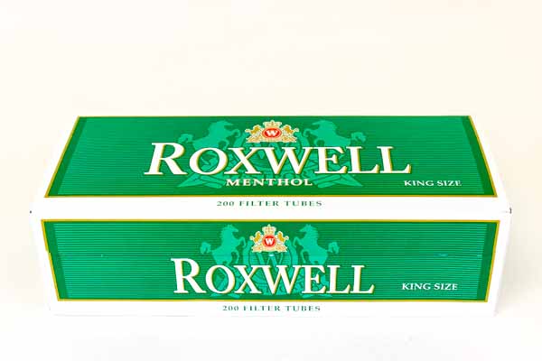 Roxwell Tubes 200 ct Menthol King