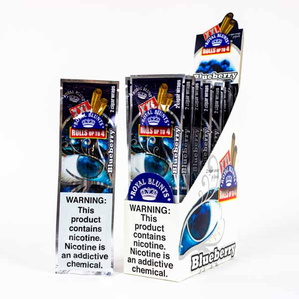 Royal Blunts XXL CIgar Wrap Pouch - Blueberry