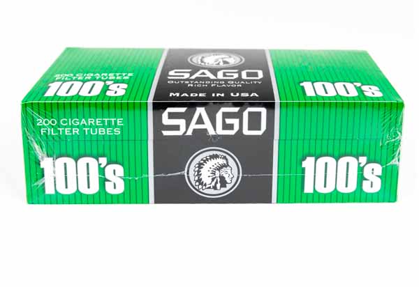 Sago Tubes 200 ct Green 100mm