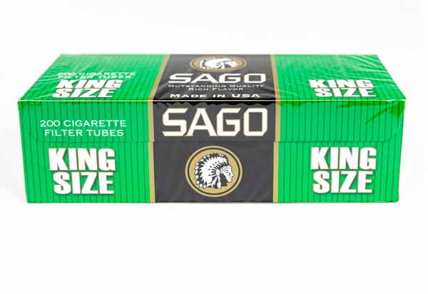 Sago Tubes 200 ct Green King