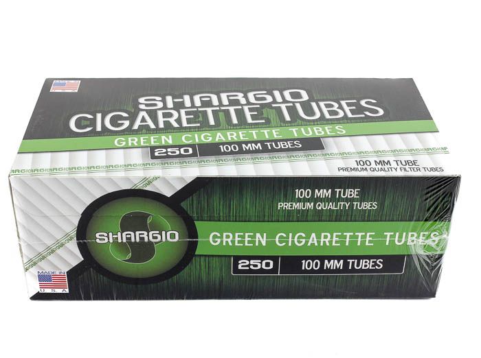 Shargio tubes 250 ct. Menthol 100mm