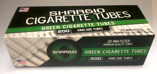 Shargio tubes 200 ct.-Menthol King