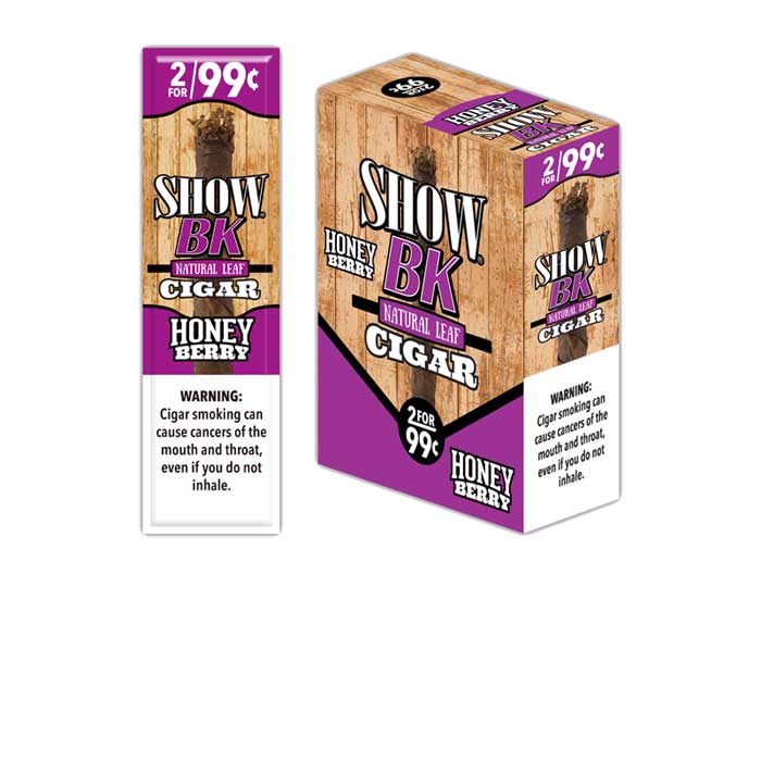 Show BK Natural Leaf Cigars - Honey Berry