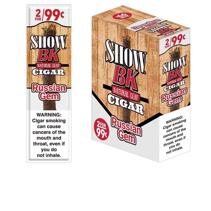 Show BK Natural Leaf Cigars - Russian Gem