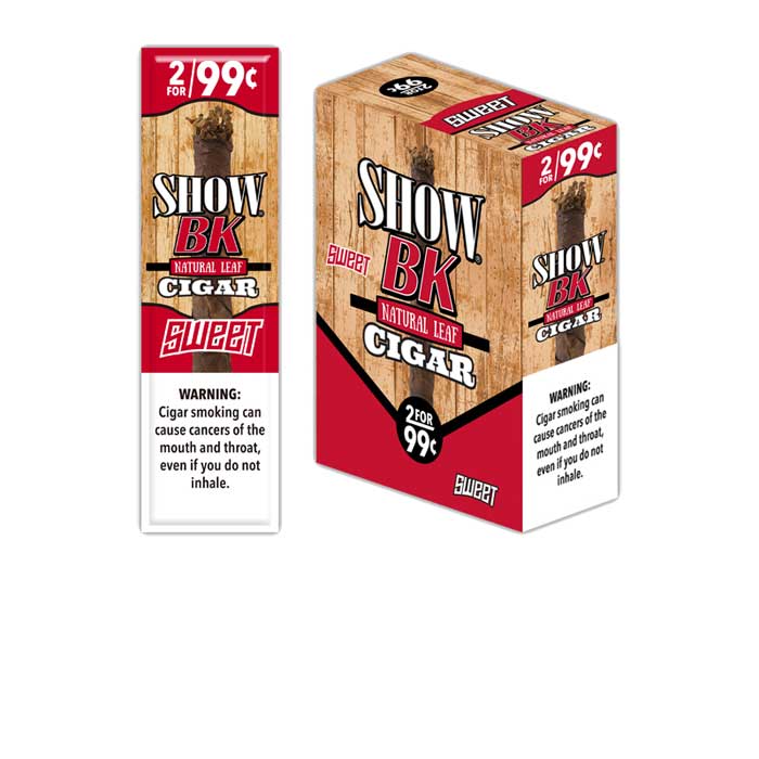 Show BK Natural Leaf Cigars - Sweet