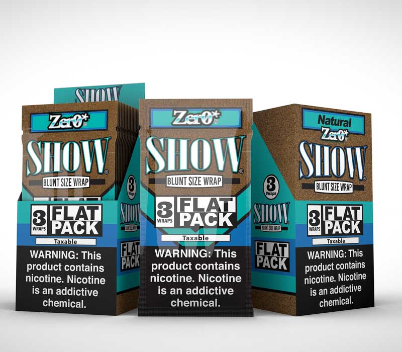 Show Flat Pack Blunt Size Wrap - Zero