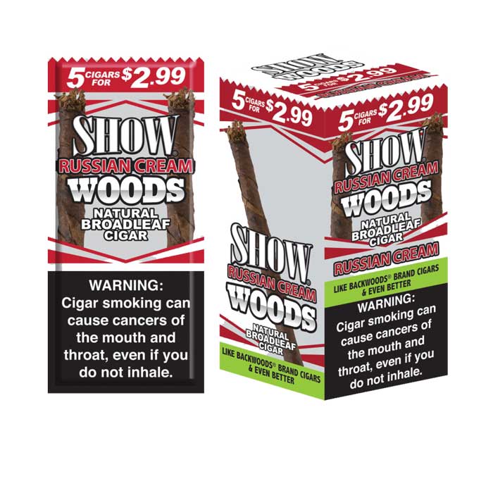 Show Woods Cigars 5 Pack - Russian Cream