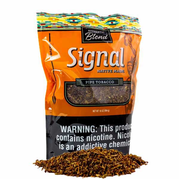 Signal Pipe Tobacco 1 lb (16oz) - Natural
