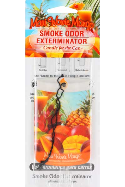 Candle for the Car Air Freshener - Maui Wowie Mango