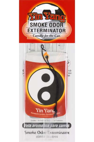 Candle for the Car Air Freshener - Yin Yang