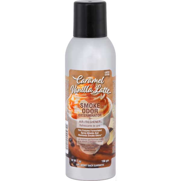 Smoke Odor Exterminator Spray - Caramel Vanilla Latte