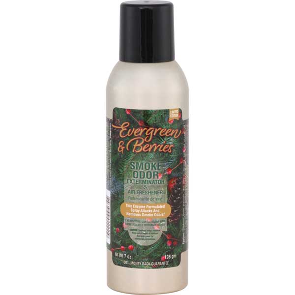 Smoke Odor Exterminator Spray - Evergreen and Berries