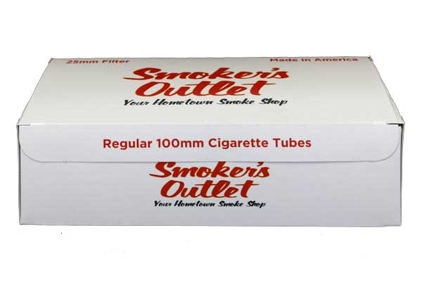 Smoker's Outlet Tubes 200ct - Regular 100mm