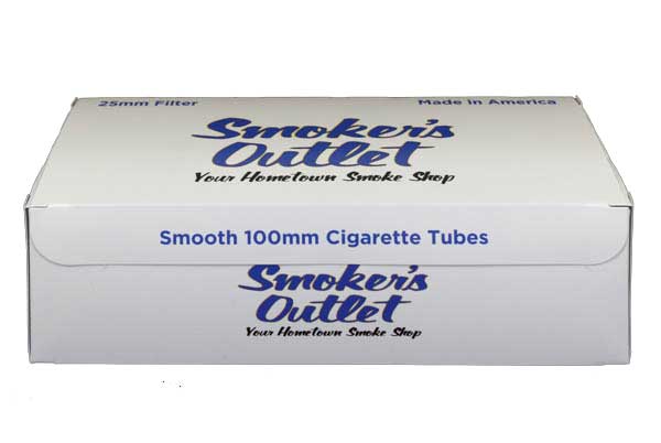 Smoker's Outlet Tubes 200ct - Smooth 100mm